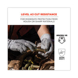 ergodyne® ProFlex 7030 ANSI A3 PU Coated CR Gloves, Gray, Large, Pair, Ships in 1-3 Business Days (EGO10464) 1 Pair