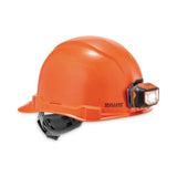 ergodyne® Skullerz 8970LED Class E Hard Hat Cap Style with LED Light, Orange, Ships in 1-3 Business Days (EGO60143) Each