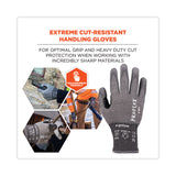 ergodyne® ProFlex 7071 ANSI A7 PU Coated CR Gloves, Gray, Large, 12 Pairs/Pack, Ships in 1-3 Business Days (EGO18064) Each