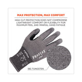 ergodyne® ProFlex 7071 ANSI A7 PU Coated CR Gloves, Gray, Small, 12 Pairs/Pack, Ships in 1-3 Business Days (EGO18062) Each
