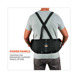 ergodyne® ProFlex 100 Economy Spandex Back Support Brace, X-Large, 38" to 42" Waist, Black, Ships in 1-3 Business Days (EGO11385) Each