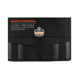 ergodyne® ProFlex 1600 Standard Elastic Back Support Brace, 3X-Large, 46" to 52" Waist, Black, Ships in 1-3 Business Days (EGO11107) Each