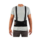 ergodyne® ProFlex 2000SF High-Performance Spandex Back Support Brace, 3X-Large, 46" to 52" Waist, Black, Ships in 1-3 Business Days (EGO11287) Each