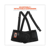 ergodyne® ProFlex 2000SF High-Performance Spandex Back Support Brace, 4X-Large, 52" to 58" Waist, Black, Ships in 1-3 Business Days (EGO11288) Each