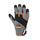 ergodyne® ProFlex 710 Heavy-Duty Mechanics Gloves, Gray, 2X-Large, Pair, Ships in 1-3 Business Days (EGO17046) Each