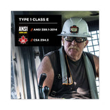 ergodyne® Skullerz 8971LED Class E Hard Hat Full Brim with LED Light, White, Ships in 1-3 Business Days (EGO60152) Each