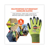 ergodyne® ProFlex 7022 ANSI A2 Coated CR Gloves DSX, Lime, Large, 144 Pairs/Pack, Ships in 1-3 Business Days (EGO17874) Each