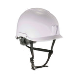ergodyne® Skullerz 8974 Class E Safety Helmet, 6-Point Ratchet Suspension, White, Ships in 1-3 Business Days (EGO60200) Each