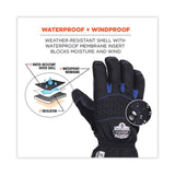 ergodyne® ProFlex 819WP Extreme Thermal WP Gloves, Black, 2X-Large, Pair, Ships in 1-3 Business Days (EGO17616) 1 Pair