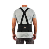ergodyne® ProFlex 1650 Economy Elastic Back Support Brace, X-Small, 20" to 25" Waist, Black, Ships in 1-3 Business Days (EGO11091) Each