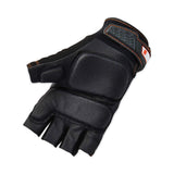 ergodyne® ProFlex 900 Half-Finger Impact Gloves, Black, Large, Pair, Ships in 1-3 Business Days (EGO17694) 1 Pair