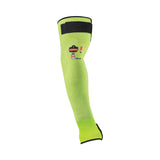 ergodyne® ProFlex 7941-PR CR Protective Arm Sleeve, 18", Lime, Pair, Ships in 1-3 Business Days (EGO17943) 1 Pair