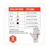 ergodyne® ProFlex 7030 ANSI A3 PU Coated CR Gloves, Gray, Small, Pair, Ships in 1-3 Business Days (EGO10462) 1 Pair