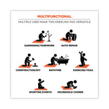 ergodyne® ProFlex 380 Standard Foam Kneeling Pad, 1", Medium, Black, Ships in 1-3 Business Days (EGO18380) Each