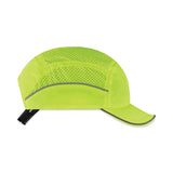 ergodyne® Skullerz 8955 Lightweight Bump Cap Hat, Short Brim Lime, Ships in 1-3 Business Days (EGO23351) Each