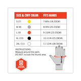 ergodyne® ProFlex 7030 ANSI A3 PU Coated CR Gloves, Gray, Medium, Pair, Ships in 1-3 Business Days (EGO10463) 1 Pair