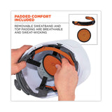 ergodyne® Skullerz 8970LED Class E Hard Hat Cap Style with LED Light, Orange, Ships in 1-3 Business Days (EGO60143) Each