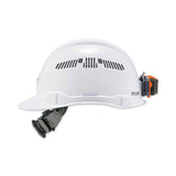 ergodyne® Skullerz 8972LED Class C Hard Hat Cap Style with LED Light, White, Ships in 1-3 Business Days (EGO60146) Each