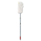 Rubbermaid® Commercial HiDuster Overhead Duster with Straight Launderable Head, 51" Extension Handle (RCPT11000GY) Each