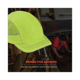 ergodyne® Skullerz 8950 Bump Cap Hat, Short Brim, Lime, Ships in 1-3 Business Days (EGO23333) Each
