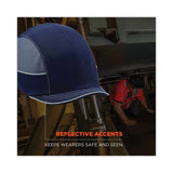 ergodyne® Skullerz 8950 Bump Cap Hat, Micro Brim, Navy, Ships in 1-3 Business Days (EGO23341) Each