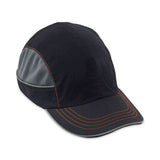ergodyne® Skullerz 8950XL XL Bump Cap Hat, Long Brim, Black, Ships in 1-3 Business Days (EGO23348) Each