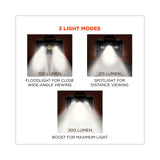 ergodyne® Skullerz 8987 Rechargeable Hard Hat LED Light, 2.5 x 3 x 2, Black, Ships in 1-3 Business Days (EGO60197) Each