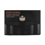 ergodyne® ProFlex 1600 Standard Elastic Back Support Brace, Small, 25" to 30" Waist, Black, Ships in 1-3 Business Days (EGO11102) Each