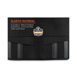 ergodyne® ProFlex 1600 Standard Elastic Back Support Brace, 2X-Large, 42" to 46" Waist, Black, Ships in 1-3 Business Days (EGO11106) Each