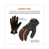 ergodyne® ProFlex 815 QuickCuff Mechanics Gloves, Black, Large, Pair, Ships in 1-3 Business Days (EGO17204) 1 Pair
