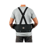 ergodyne® ProFlex 1625 Elastic Back Support Brace, X-Large, 38" to 42" Waist, Black, Ships in 1-3 Business Days (EGO11115) Each