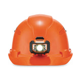 ergodyne® Skullerz 8972LED Class C Hard Hat Cap Style with LED Light, Orange, Ships in 1-3 Business Days (EGO60147) Each
