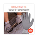 ergodyne® ProFlex 7030 ANSI A3 PU Coated CR Gloves, Gray, Large, 12 Pairs/Pack, Ships in 1-3 Business Days (EGO10454) Each