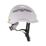 ergodyne® Skullerz 8975-MIPS Class C Safety Helmet with MIPS Elevate Ratchet Suspension, White, Ships in 1-3 Business Days (EGO60256) Each