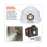 ergodyne® Skullerz 8972LED Class C Hard Hat Cap Style with LED Light, White, Ships in 1-3 Business Days (EGO60146) Each