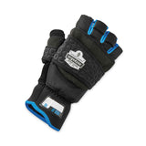 ergodyne® ProFlex 816 Thermal Flip-Top Gloves, Black, Large, Pair, Ships in 1-3 Business Days (EGO17344) 1 Pair