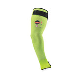 ergodyne® ProFlex 7941-PR CR Protective Arm Sleeve, 22", Lime, Pair, Ships in 1-3 Business Days (EGO17945) 1 Pair