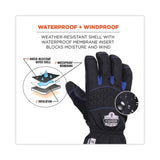 ergodyne® ProFlex 819WP Extreme Thermal WP Gloves, Black, Medium, Pair, Ships in 1-3 Business Days (EGO17613) 1 Pair