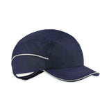 ergodyne® Skullerz 8955 Lightweight Bump Cap Hat, Short Brim, Navy, Ships in 1-3 Business Days (EGO23336) Each