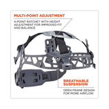 ergodyne® Skullerz 8971 Class E Hard Hat Full Brim, White, Ships in 1-3 Business Days (EGO60150) Each