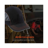 ergodyne® Skullerz 8950XL XL Bump Cap Hat, Long Brim, Black, Ships in 1-3 Business Days (EGO23348) Each