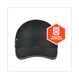 ergodyne® Skullerz 8955 Lightweight Bump Cap Hat, Long Brim, Black, Ships in 1-3 Business Days (EGO23367) Each