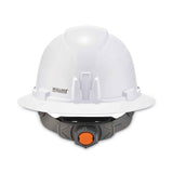 ergodyne® Skullerz 8971 Class E Hard Hat Full Brim, White, Ships in 1-3 Business Days (EGO60150) Each
