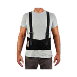 ergodyne® ProFlex 2000SF High-Performance Spandex Back Support Brace, 4X-Large, 52" to 58" Waist, Black, Ships in 1-3 Business Days (EGO11288) Each