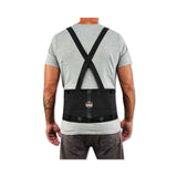 ergodyne® ProFlex 100 Economy Spandex Back Support Brace, X-Small, 20" to 25" Waist, Black, Ships in 1-3 Business Days (EGO11381) Each