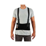 ergodyne® ProFlex 1100SF Standard Spandex Back Support Brace, Large, 34" to 38" Waist, Black, Ships in 1-3 Business Days (EGO11604) Each