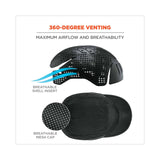 ergodyne® Skullerz 8955 Lightweight Bump Cap Hat, Short Brim, Black, Ships in 1-3 Business Days (EGO23366) Each