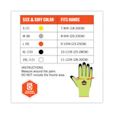 ergodyne® ProFlex 7022 ANSI A2 Coated CR Gloves DSX, Lime, Large, 144 Pairs/Pack, Ships in 1-3 Business Days (EGO17874) Each