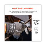 ergodyne® ProFlex 7071 ANSI A7 PU Coated CR Gloves, Gray, Large, Pair, Ships in 1-3 Business Days (EGO18074) 1 Pair
