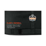 ergodyne® ProFlex 1650 Economy Elastic Back Support Brace, 3X-Large, 46" to 52" Waist, Black, Ships in 1-3 Business Days (EGO11097) Each